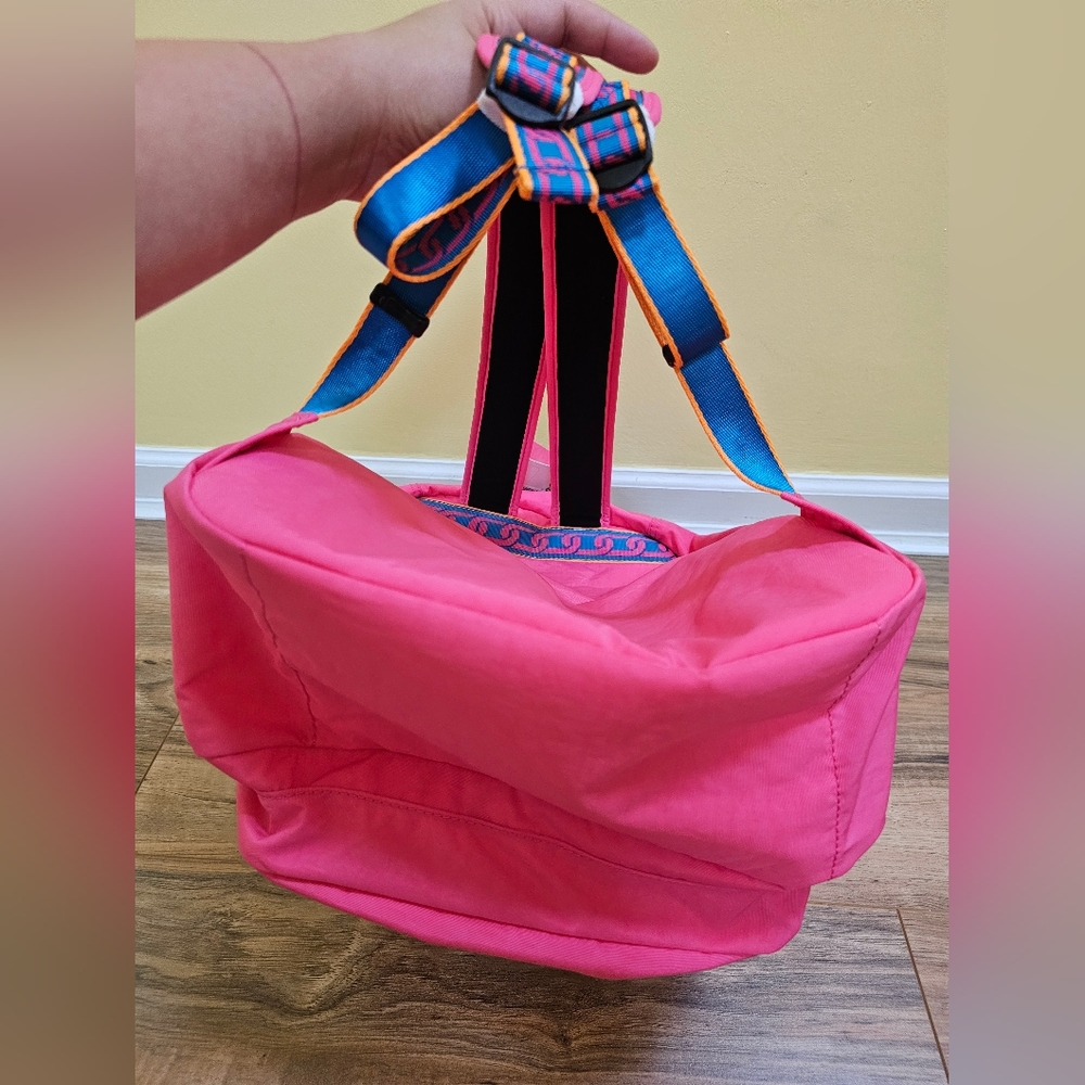 Kipling Seoul Flash Pink Chain backpack, large - Picture 7 of 13